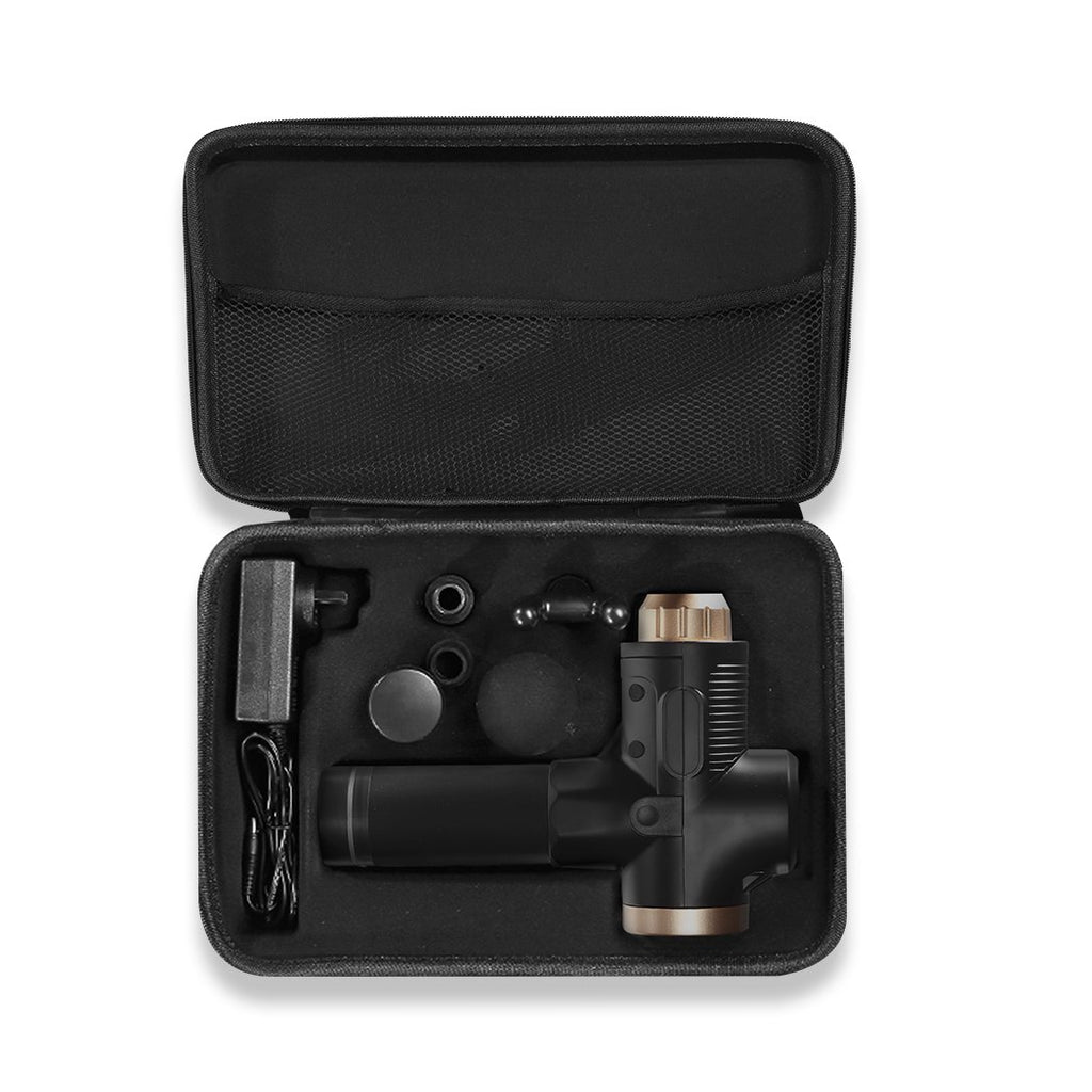 Massage Gun Electric Massager Vibration Muscle Therapy 4 Heads