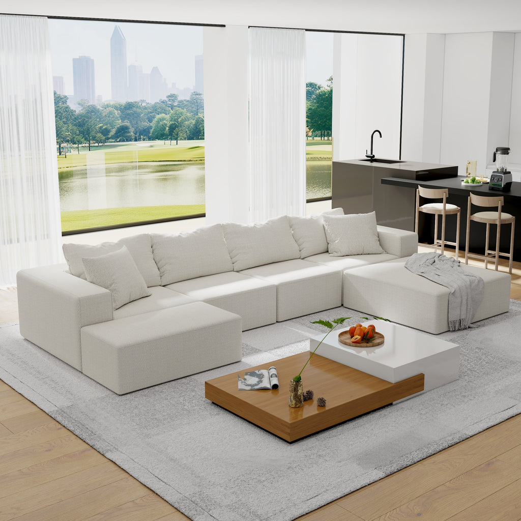 The Valentina Modern Sectional Sofa L-Shaped