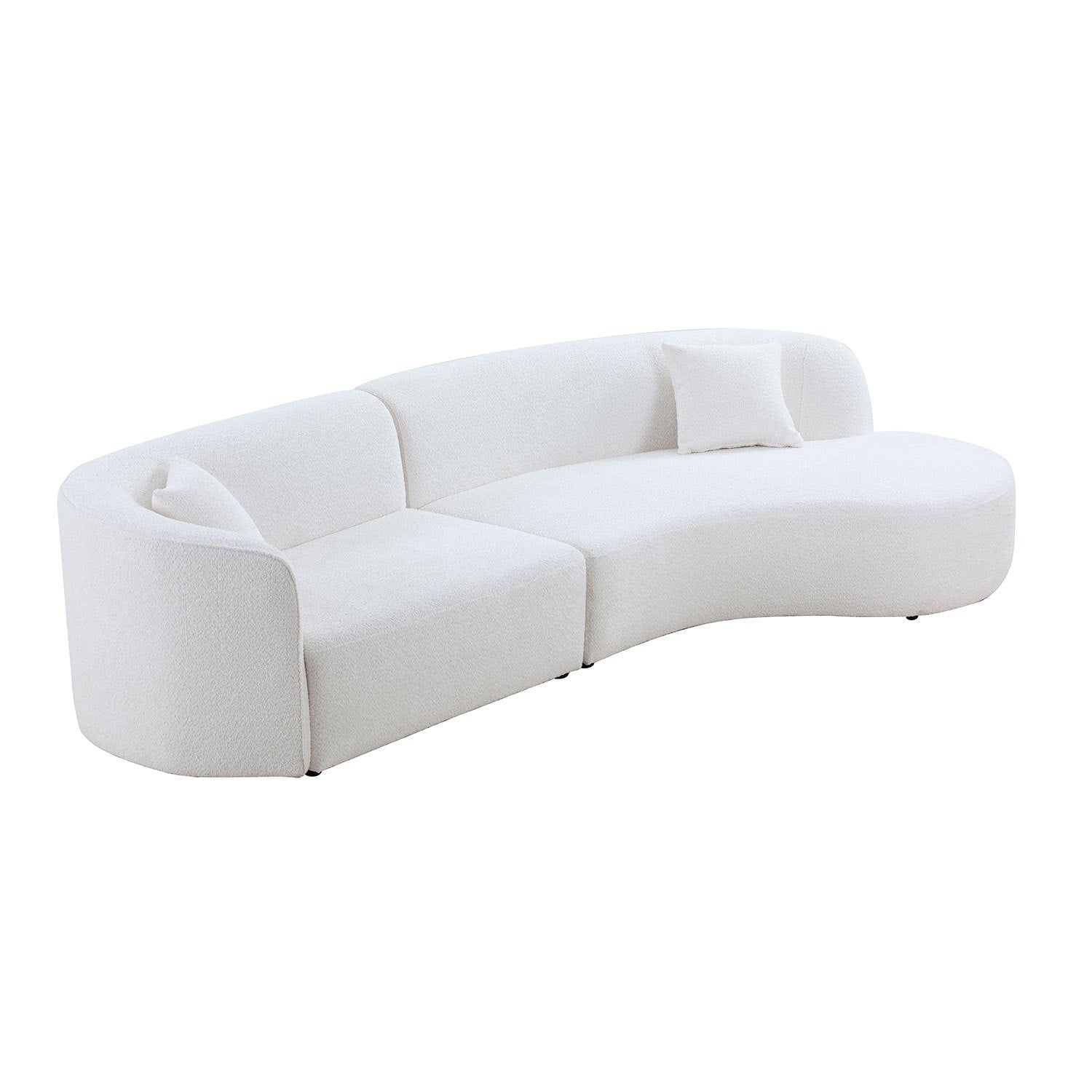 The Stella Luxury Modern Style Living Room Curved Sofa