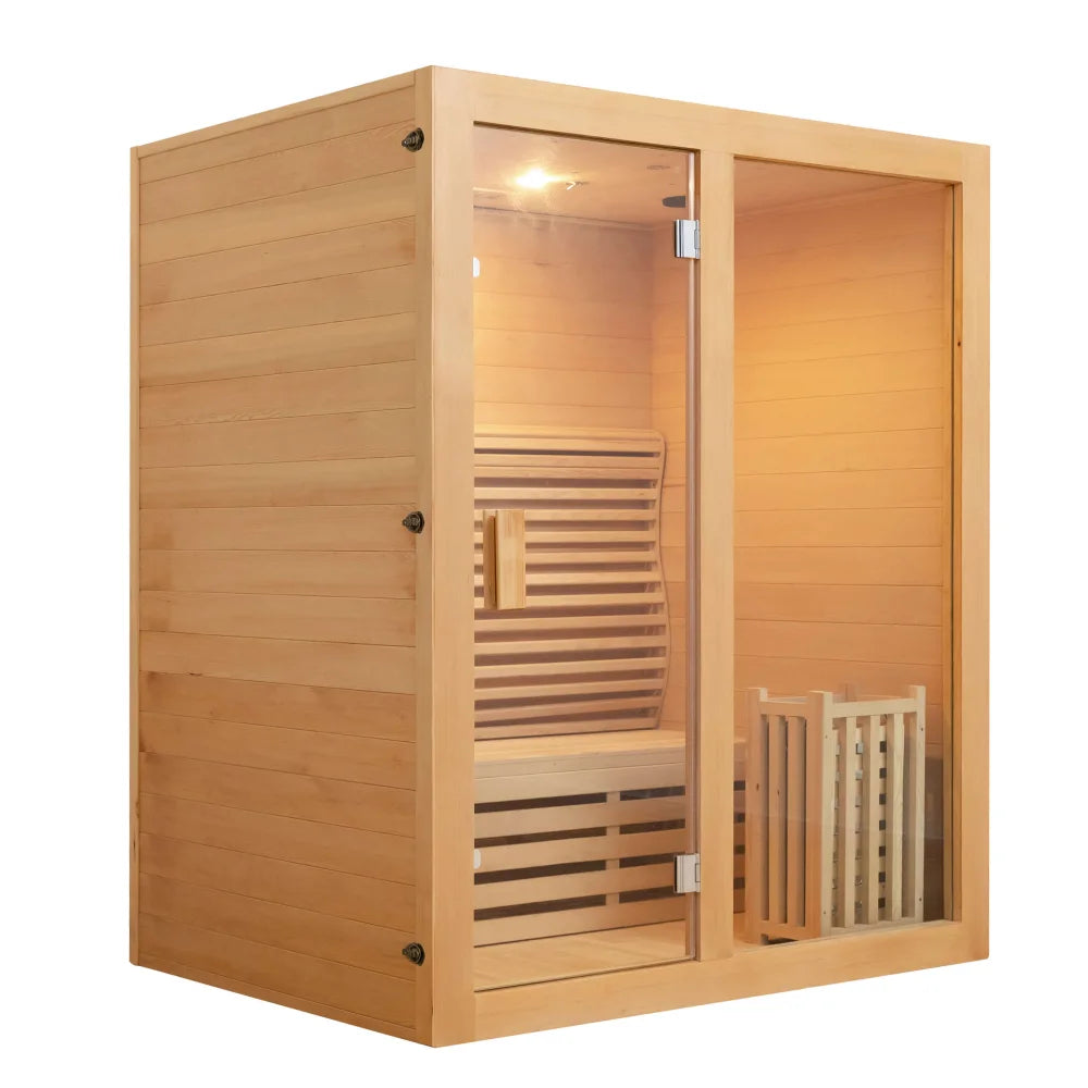 The Daniels Indoor Sauna Hemlock Red Cedar