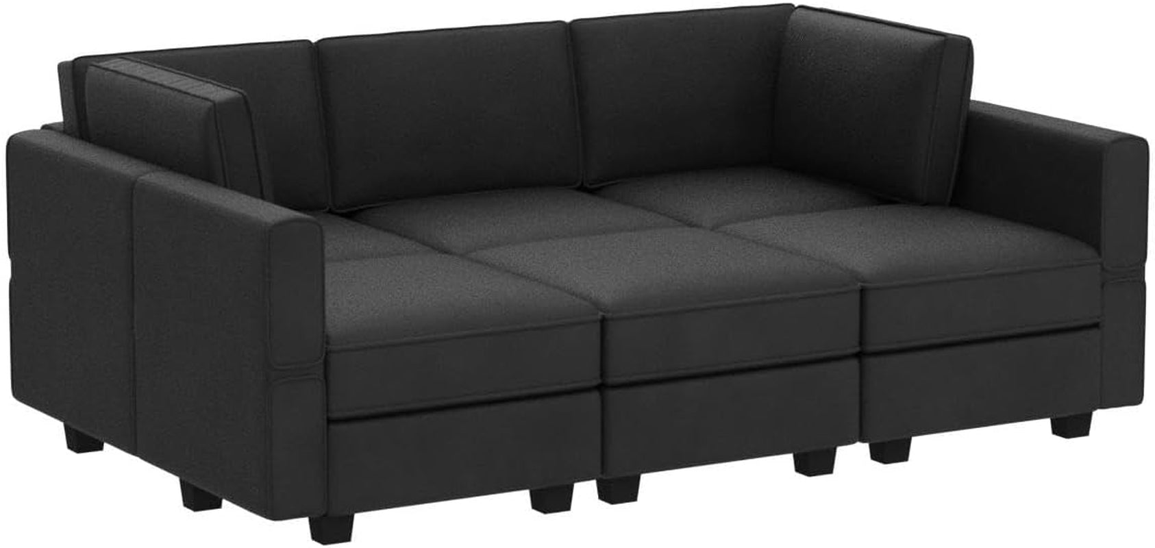 The Terrace Modular Sectional Sofa Velvet with Chaise