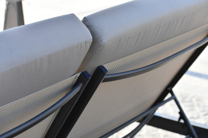 The Paradise Gray Outdoor Steel Metal Canopy