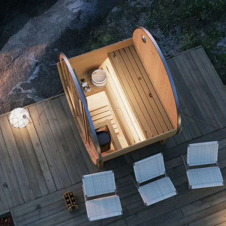 The Stella Nordic European Barrel Sauna