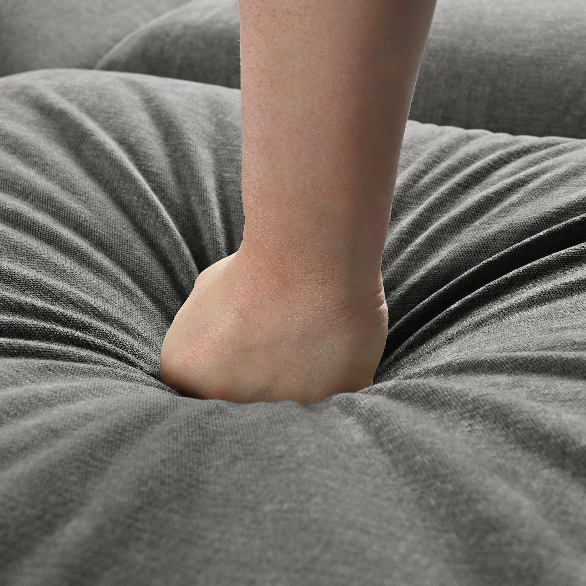 The Yorks U-shaped Transformable Modular Corner Sofa with Two Ottoman