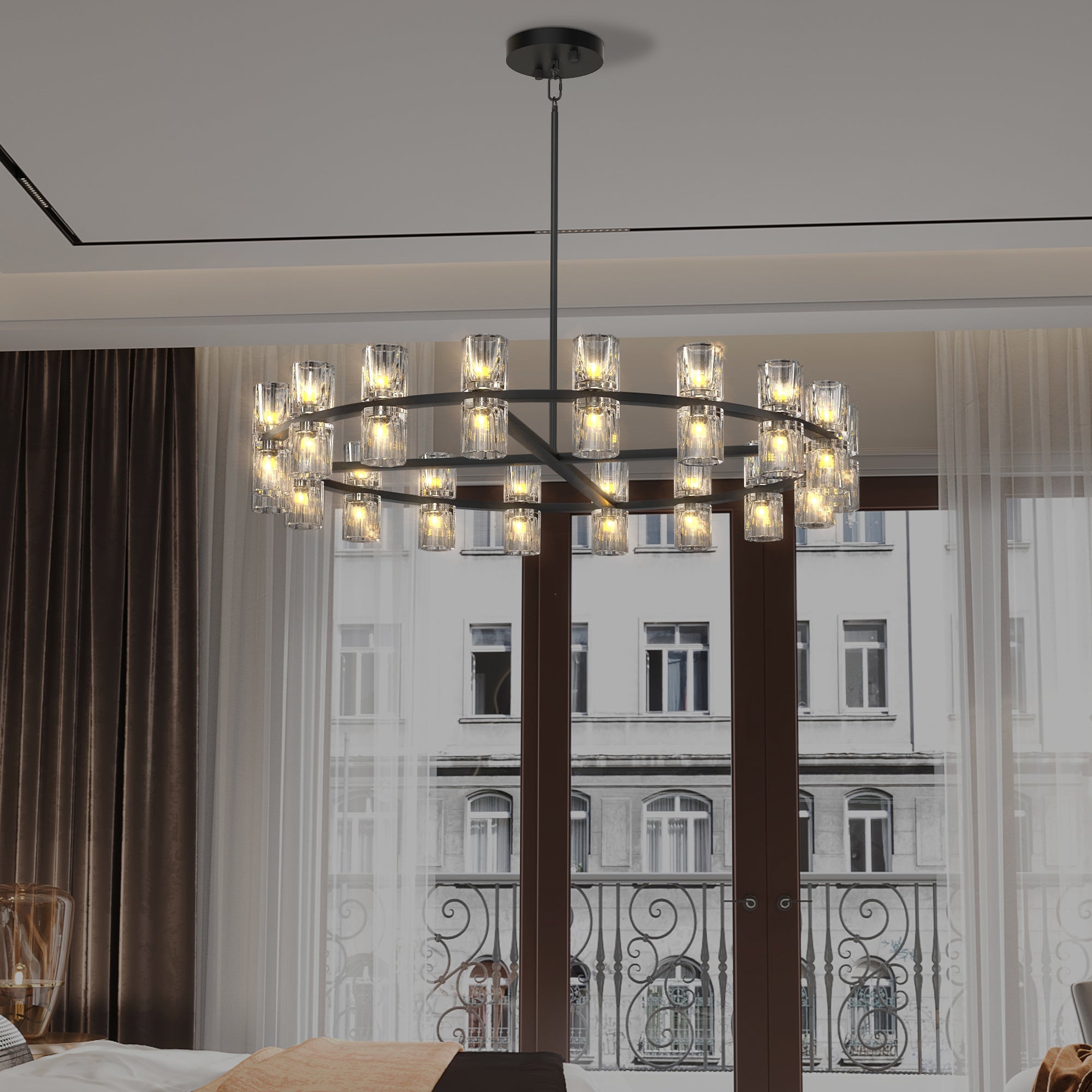Luxury Chandeliers Crystal Living Room Decorative Lights