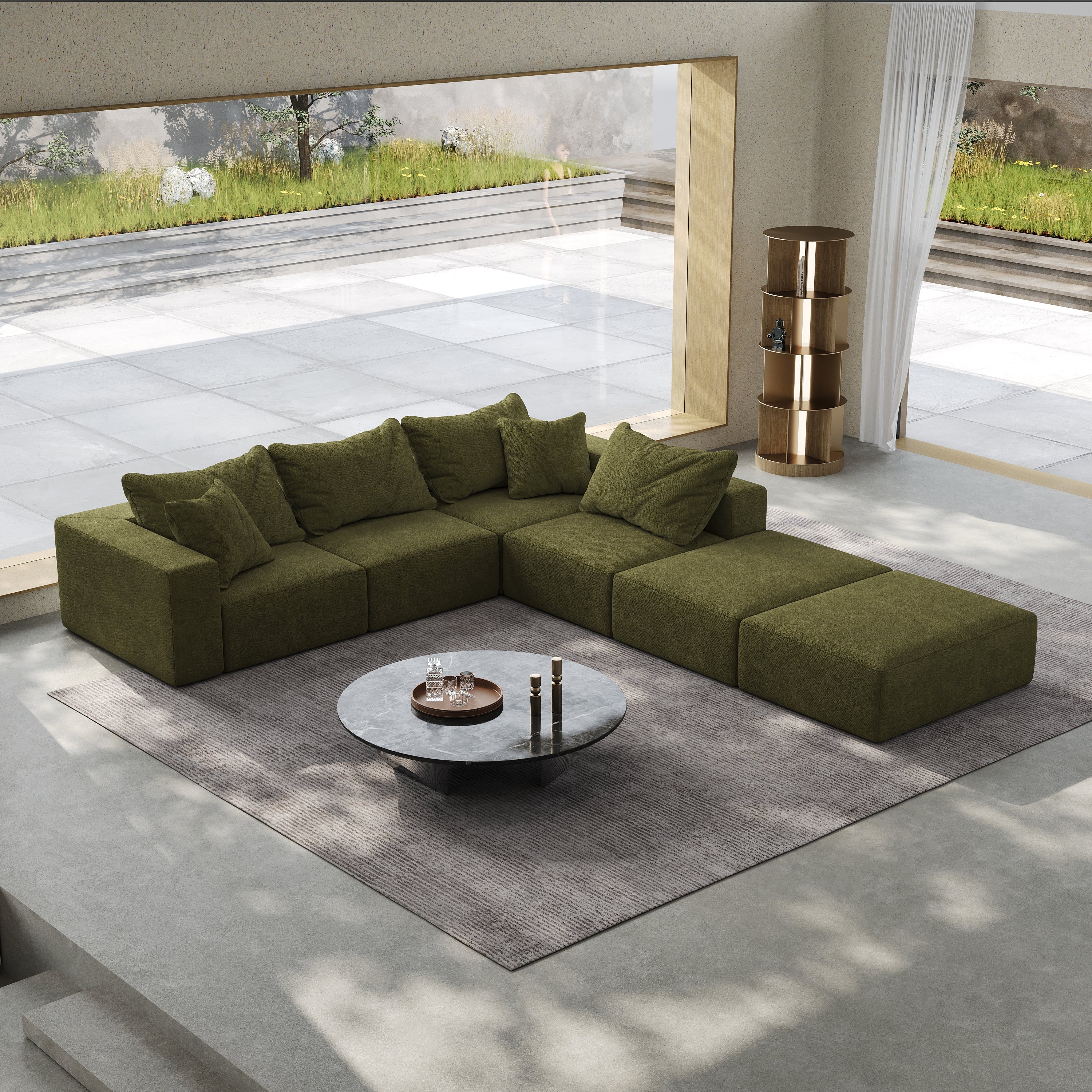 The Savoy Oversized Modern Sectional Sofa