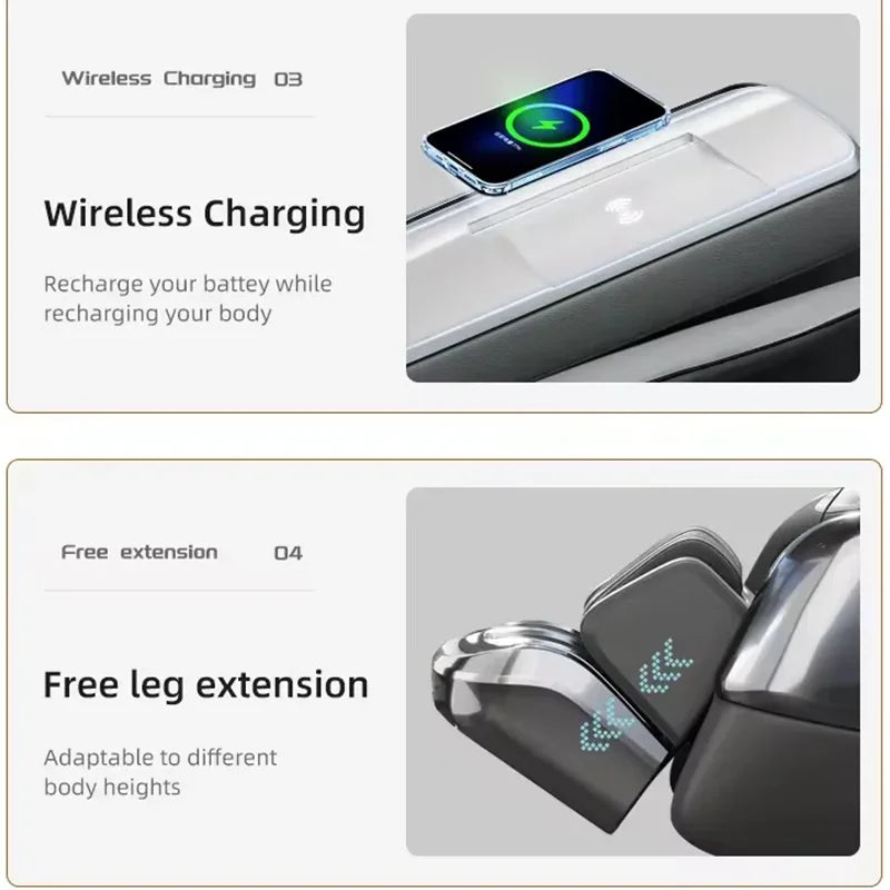 The Vue Luxury Zero Gravity Recliner Massage Chair