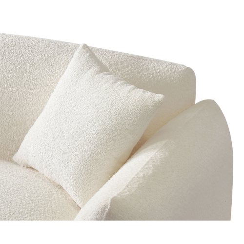 The Lumo Living Room Mid Century Modern Couch 3-Seater Sofa