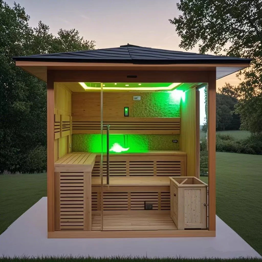 The Paradise Outdoor Waterproof Sauna Infrared Graphene