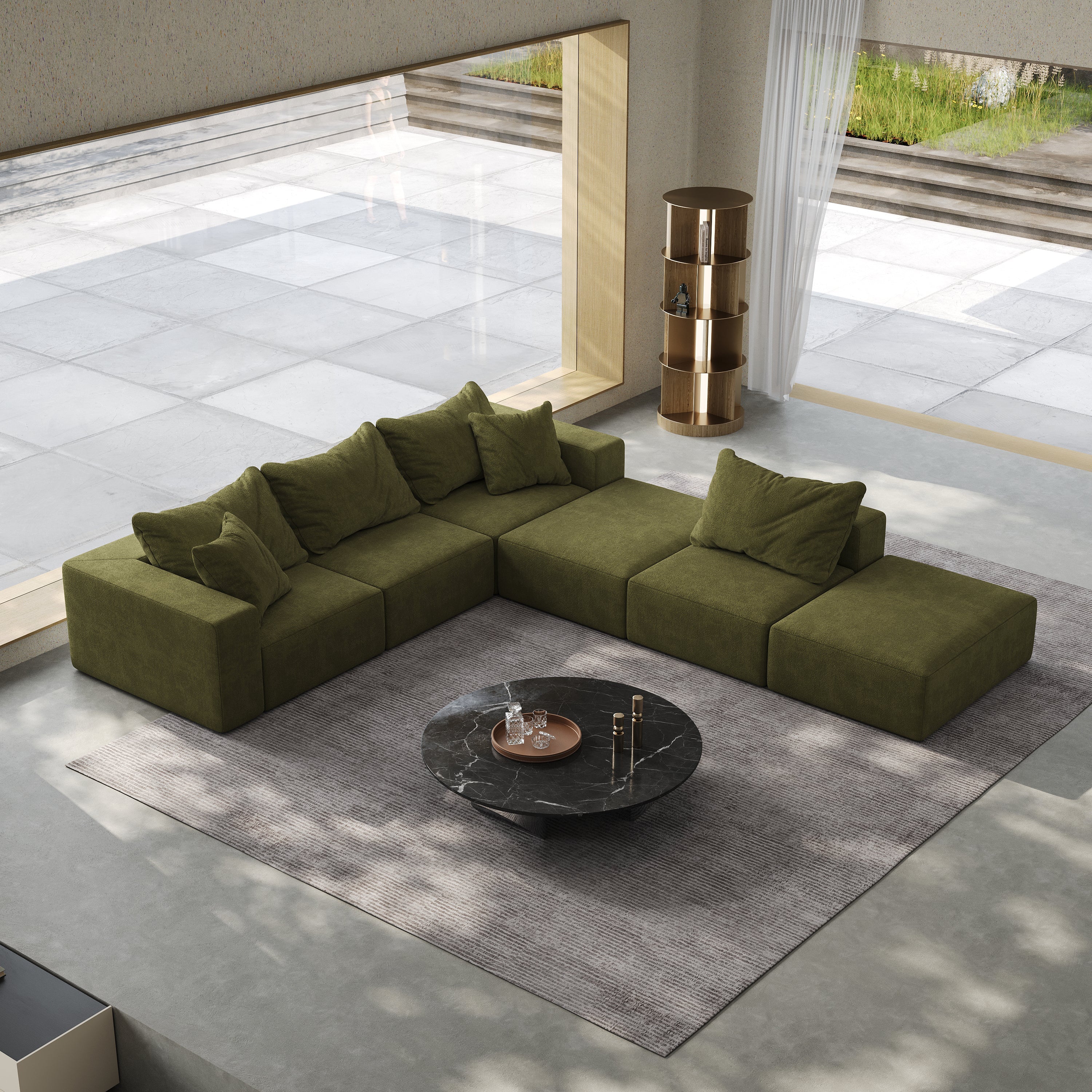 The Savoy Oversized Modern Sectional Sofa