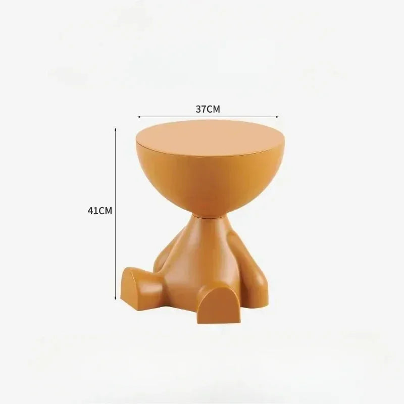 The Empire Cream Coffee Side Round Table