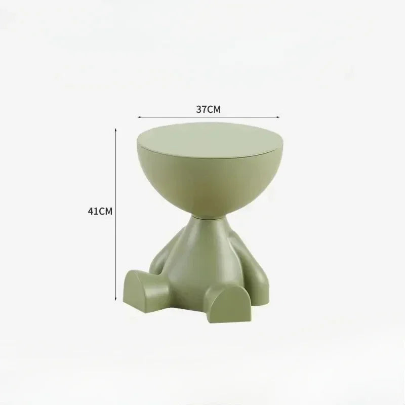 The Empire Cream Coffee Side Round Table