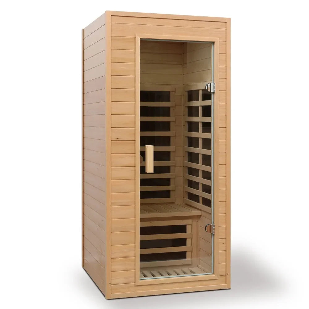The Truitt Infrared Roof Embedded Indoor Sauna with Control Panel
