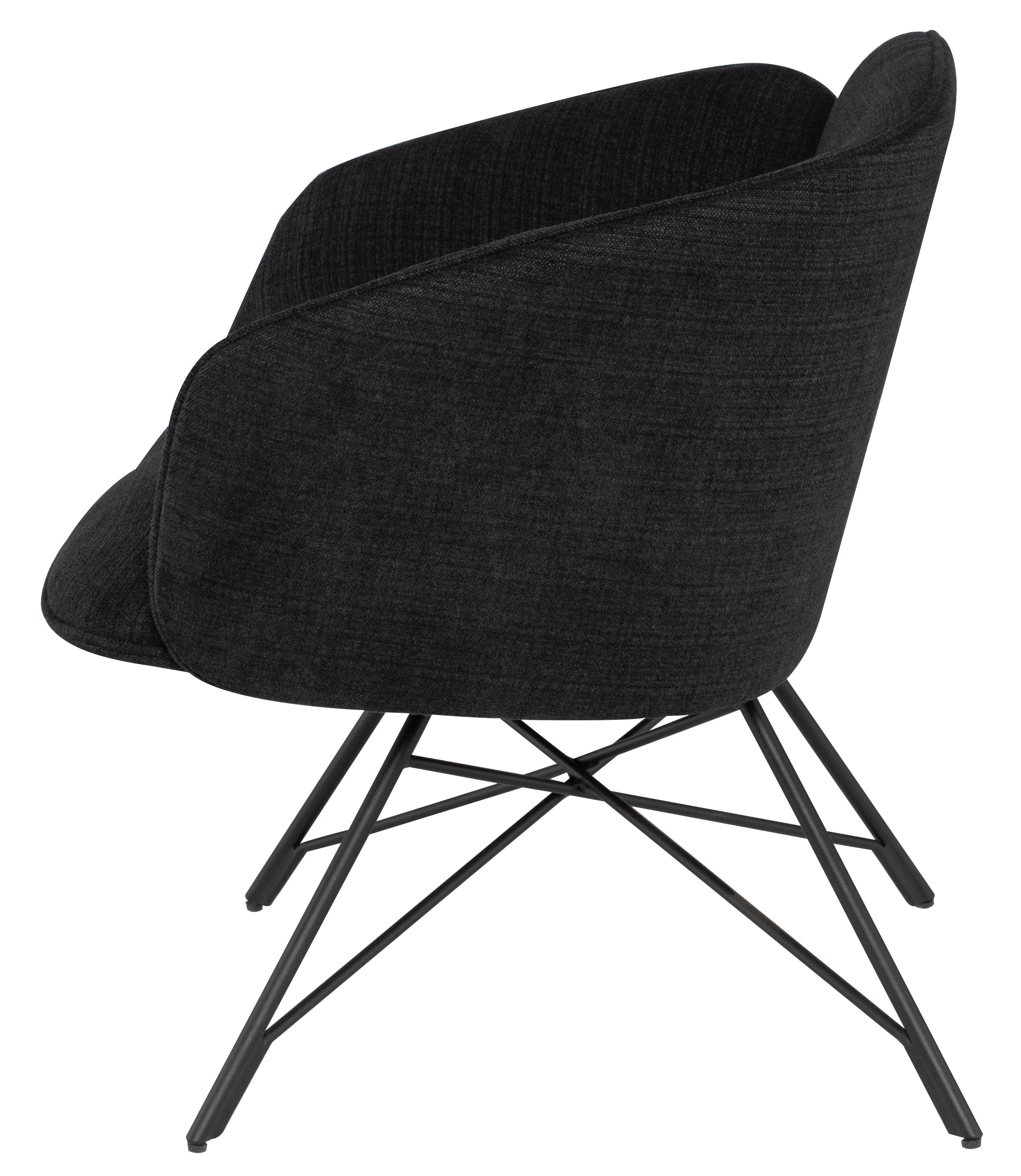 Doppio Occasional Chair-Black