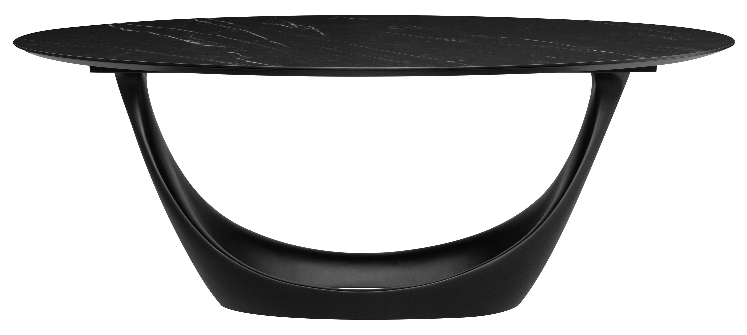 The Noir Montana Dining Table Black