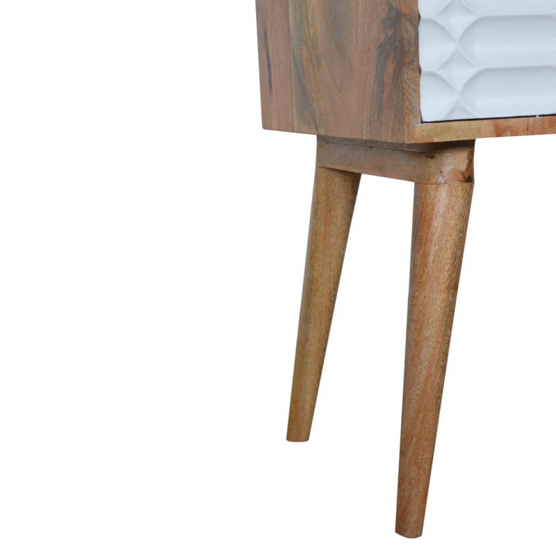 The Vibe Capsule Carved Bedside