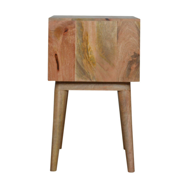 The Vibe Capsule Carved Bedside