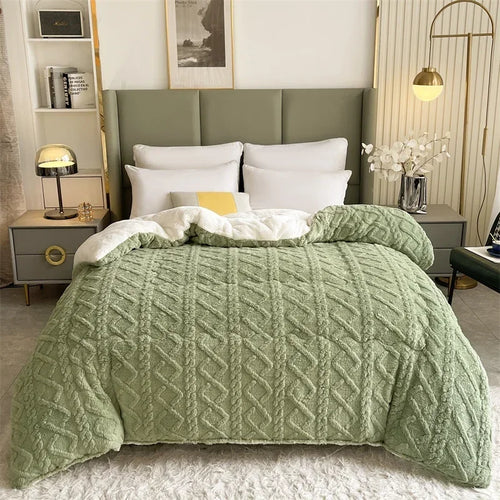 High End Thickened Winter Warm Blankets for Beds Artificial Lamb