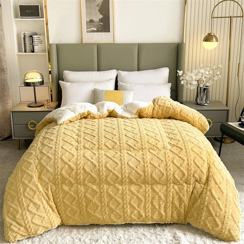 High End Thickened Winter Warm Blankets for Beds Artificial Lamb