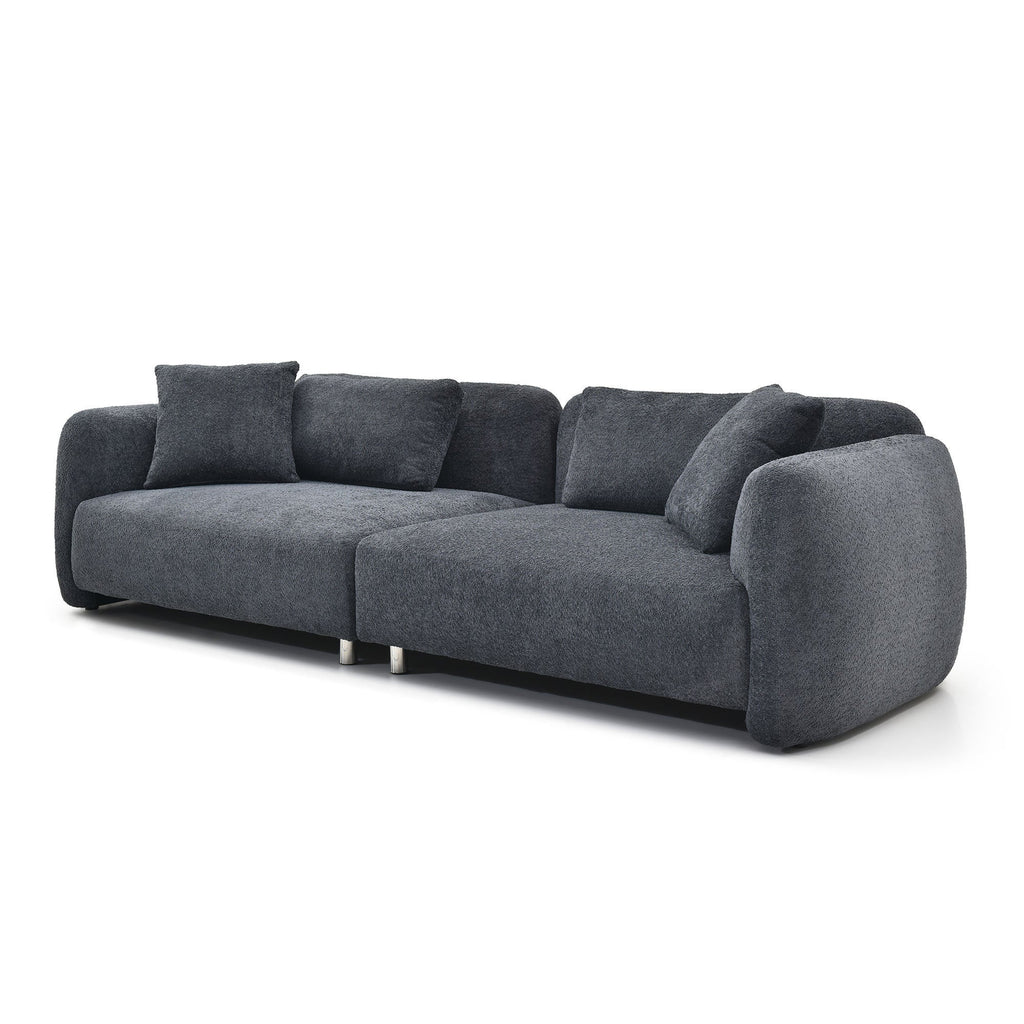 The Windsor Modern Sofa Black