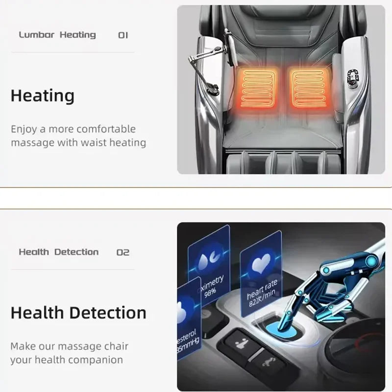 The Vue Luxury Zero Gravity Recliner Massage Chair