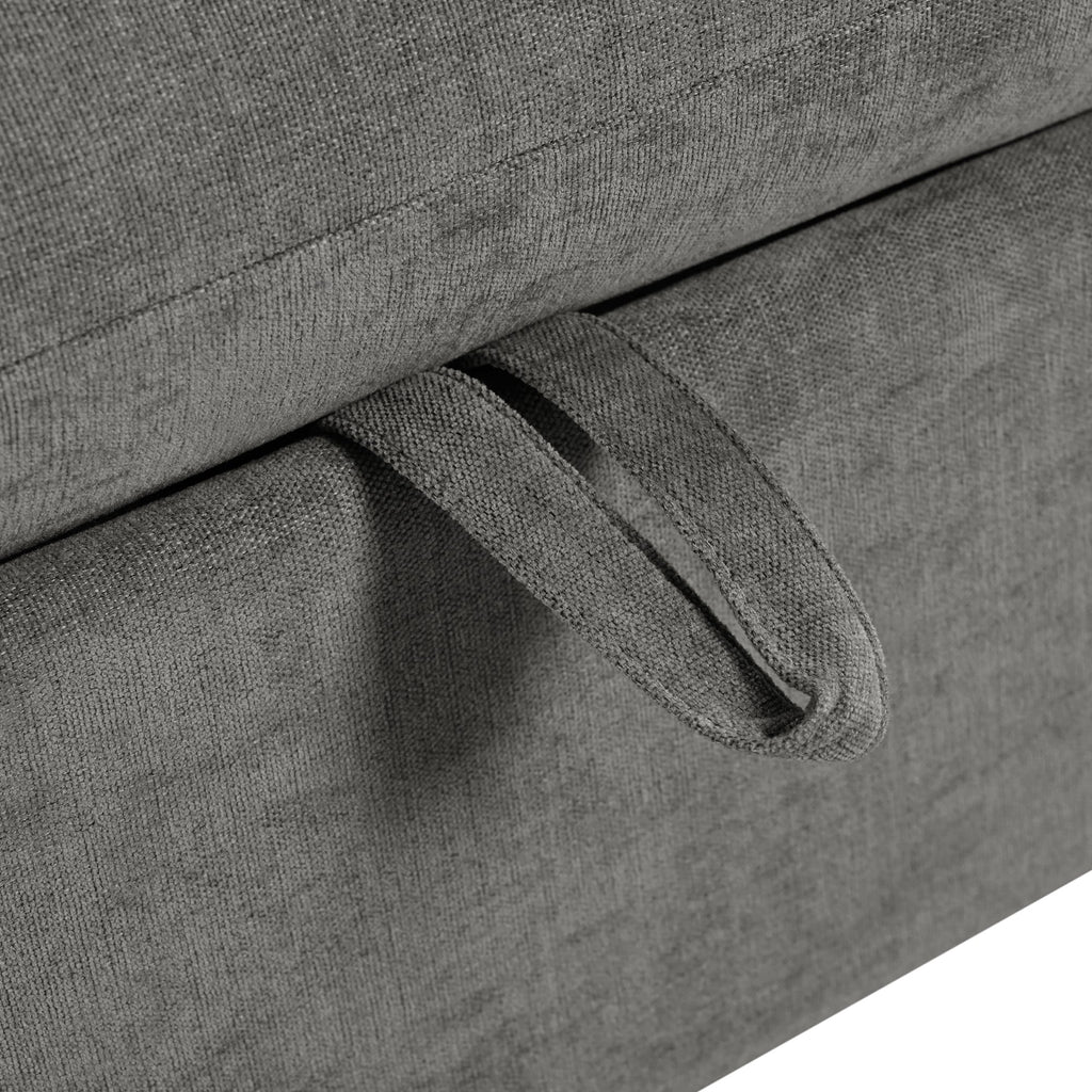 The Yorks U-shaped Transformable Modular Corner Sofa with Two Ottoman