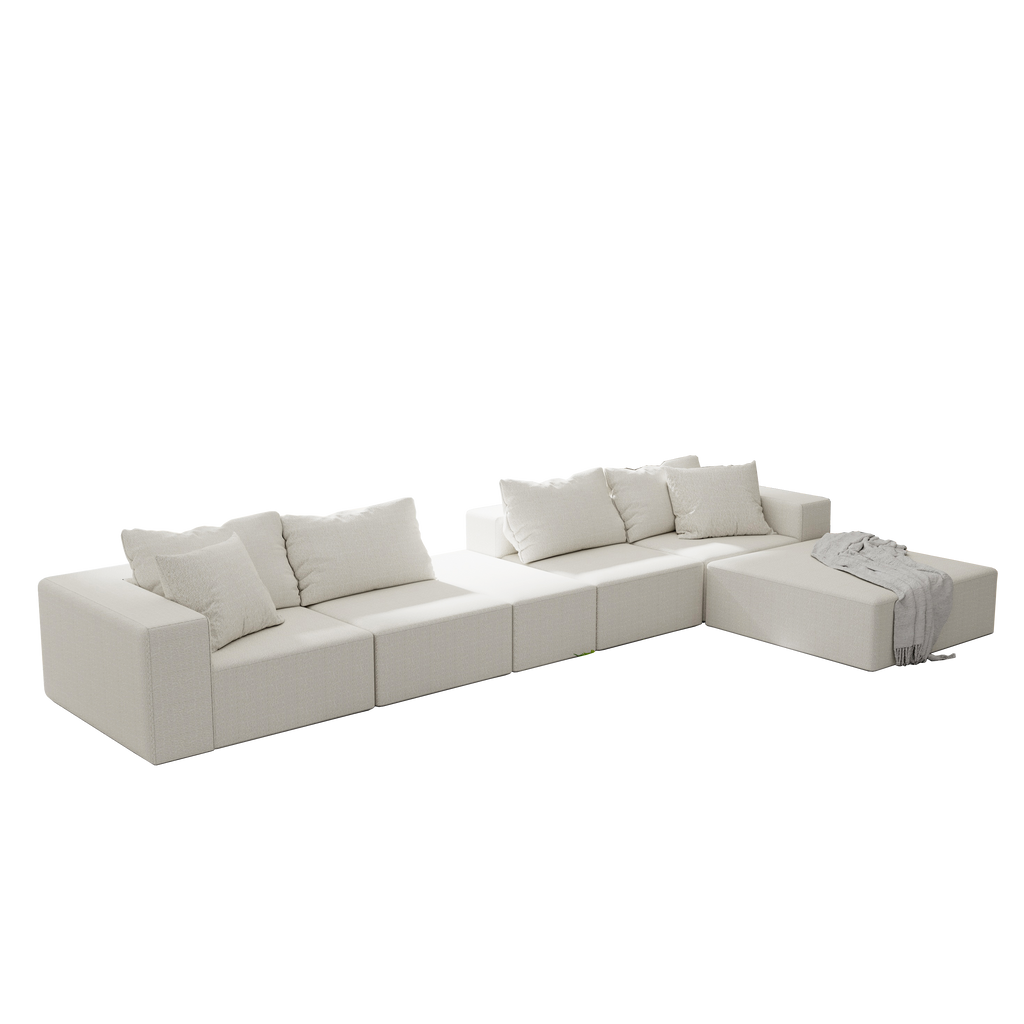 The Valentina Modern Sectional Sofa L-Shaped