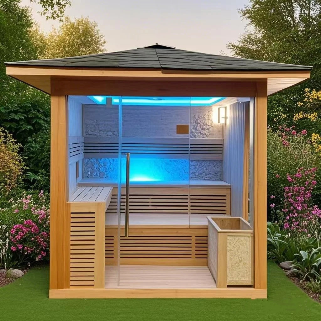 The Paradise Outdoor Waterproof Sauna Infrared Graphene