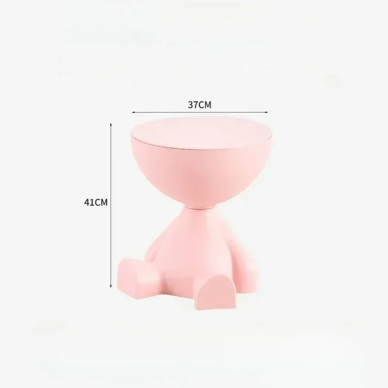 The Empire Cream Coffee Side Round Table