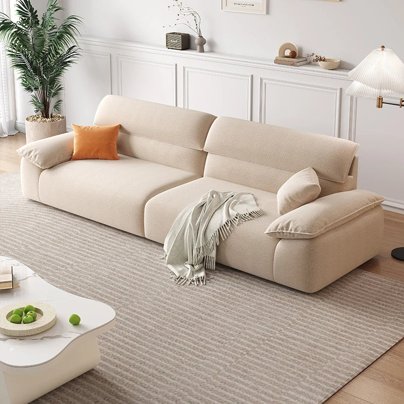 The Marquis Velvet Sofa Living Room