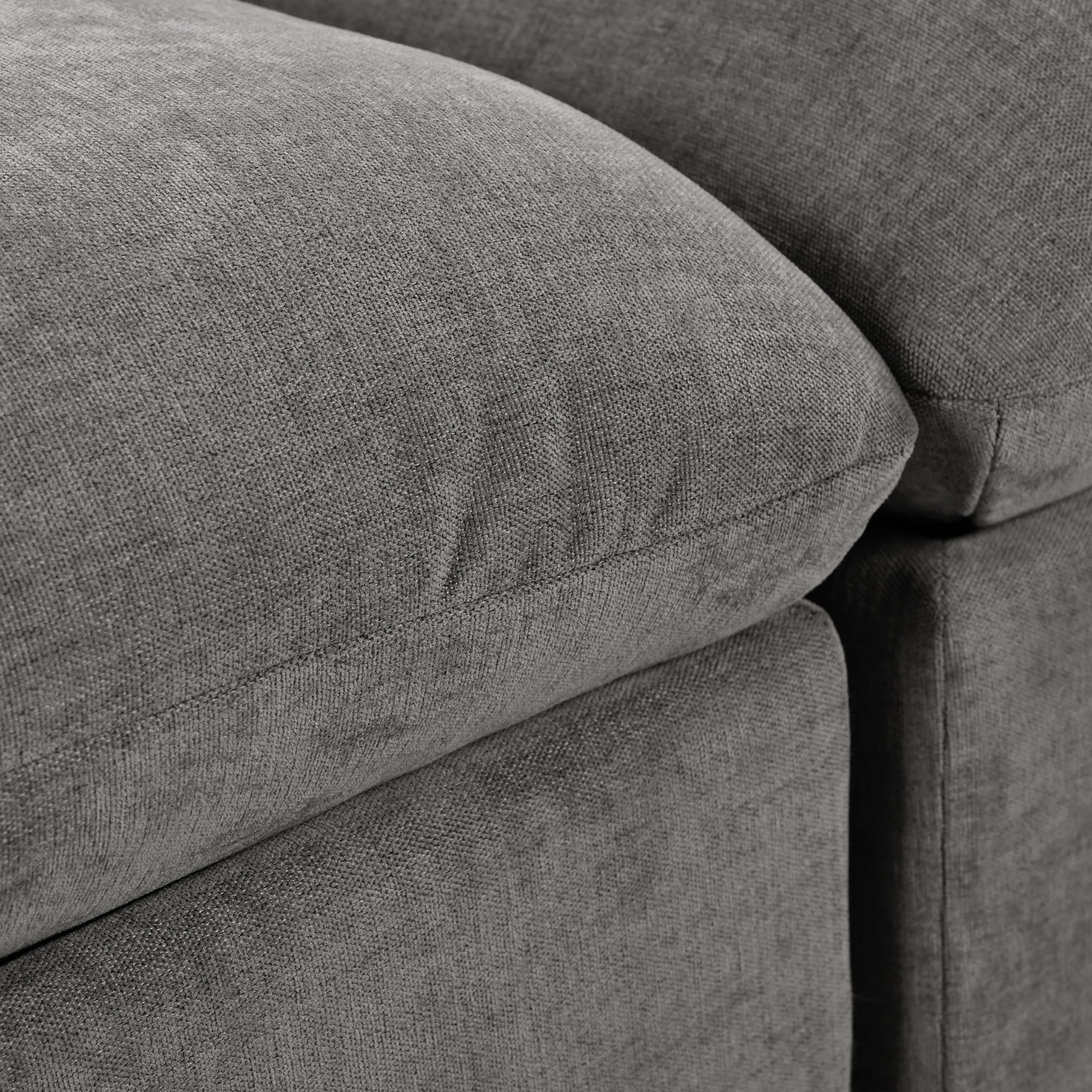 The Yorks U-shaped Transformable Modular Corner Sofa with Two Ottoman