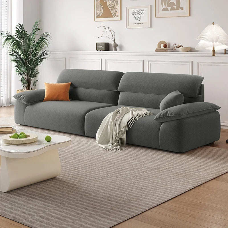 The Marquis Velvet Sofa Living Room