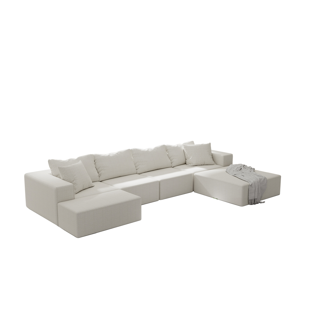The Valentina Modern Sectional Sofa L-Shaped
