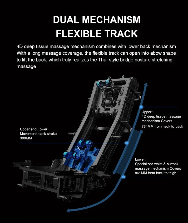 The Emperor Luxury Voice Control Reclining Massage Chair