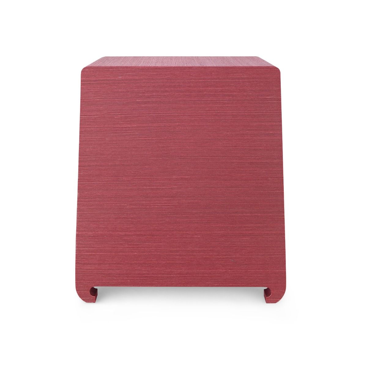 Red Ming 2-Drawer Side Table